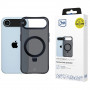 3mk Smoke Case Mag&Stand dėklas Apple iPhone Air, juodas