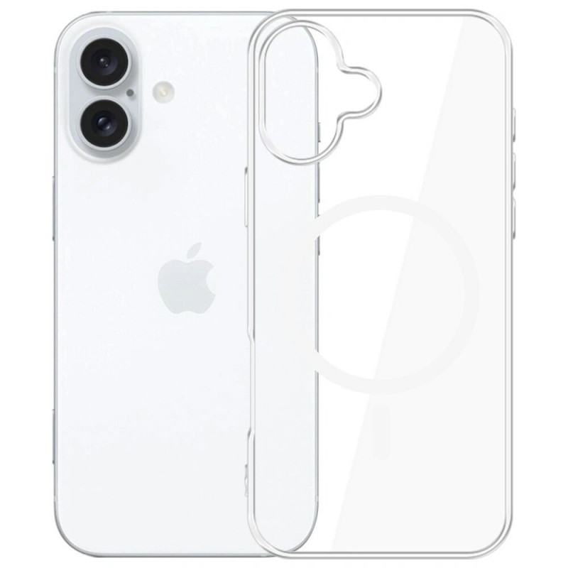 3MK Clear MagCase dėklas Apple iPhone 17, skaidrus