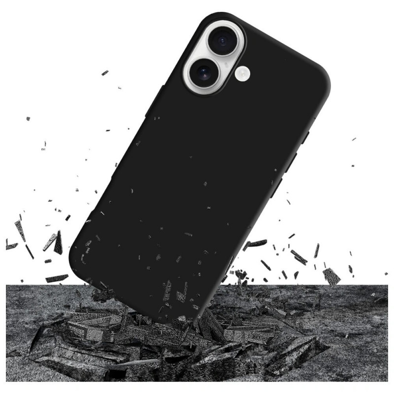3mk Matt Case Pro dėklas Apple iPhone 17, matinis juodas