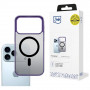 3mk Frosty MagCase dėklas Apple iPhone 17 Pro Max, violetinis
