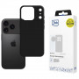 3mk Matt Case Pro dėklas Apple iPhone 17 Pro Max, matinis juodas
