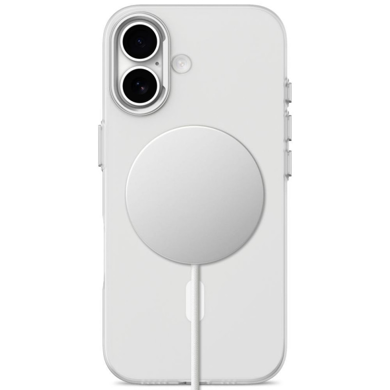 Tech-Protect MagZero MagSafe dėklas Apple iPhone 17, matinis baltas