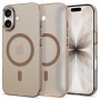 Tech-Protect MagZero MagSafe dėklas Apple iPhone 17, matinis Desert Gold