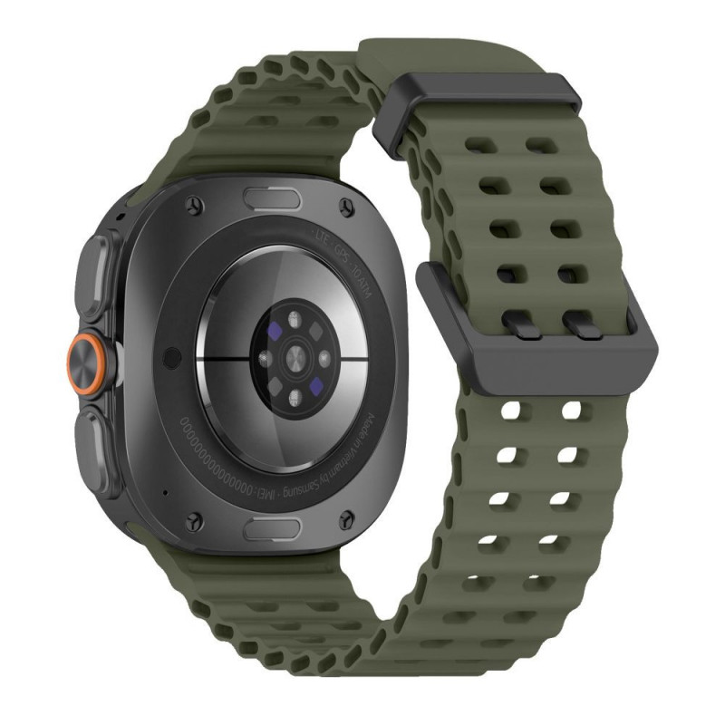 Tech-Protect Iconband Pro laikrodžio dirželis Samsung Galaxy Watch Ultra 1 / 2 (2024-2026), 47 mm, chaki žalias