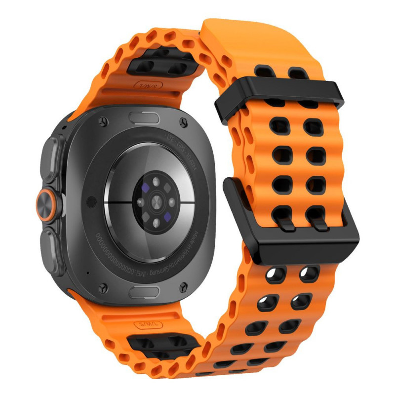 Tech-Protect Iconband Pro laikrodžio dirželis Samsung Galaxy Watch Ultra 1 / 2 (2024-2026), 47 mm, oranžinis ir juodas