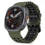 Tech-Protect Iconband Pro laikrodžio dirželis Samsung Galaxy Watch Ultra 1 / 2 (2024-2026), 47 mm, chaki žalias ir juodas