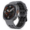 Tech-Protect Iconband Pro laikrodžio dirželis Samsung Galaxy Watch Ultra 1 / 2 (2024-2026), 47 mm, pilkas ir juodas