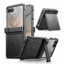 Tech-Protect Kevlar Pro dėklas Samsung Galaxy Z Flip 8, juodas