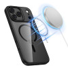 Tech-Protect MagMat MagSafe dėklas Apple iPhone 17 Pro Max, juodas/skaidrus