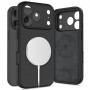 Tech-Protect Silicone MagSafe dėklas Apple iPhone 17 Pro Max, juodas