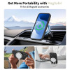 Tech-Protect Silicone MagSafe dėklas Apple iPhone 17 Pro Max, juodas