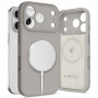 Tech-Protect Silicone MagSafe dėklas Apple iPhone 17 Pro, akmens pilkas
