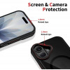 Tech-Protect MagHybrid MagSafe dėklas Apple iPhone 17, juodas/raudonas