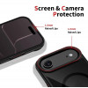 Tech-Protect MagHybrid MagSafe dėklas Apple iPhone Air, juodas/raudonas