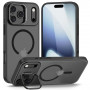 Tech-Protect Magstand MagSafe dėklas Apple iPhone 17 Pro, matinė juoda spalva