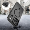 Tech-Protect Magstand MagSafe dėklas Apple iPhone 17 Pro, matinė juoda spalva