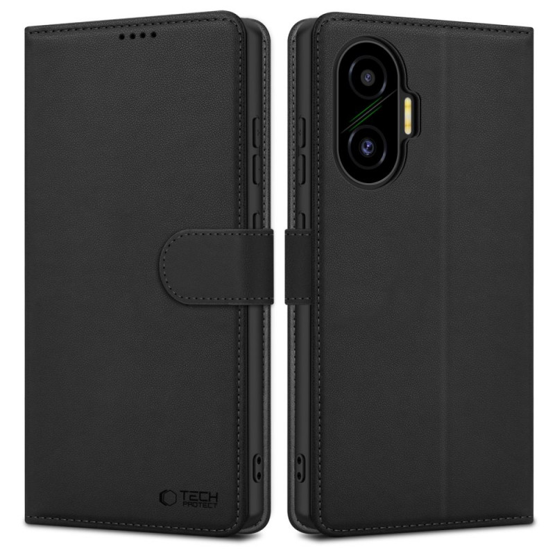 Tech-Protect Wallet dėklas Xiaomi Poco F7 5G, juodas