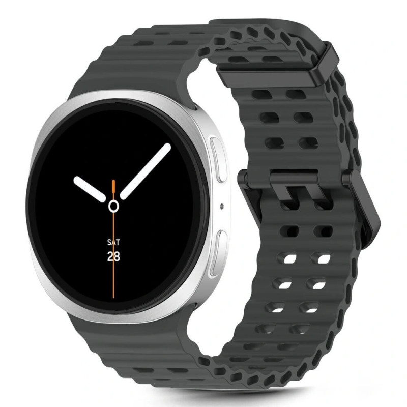 Tech-Protect Iconband Pro dirželis Samsung Galaxy Watch 8 / 9 / Classic 40/44/46 mm, juodas