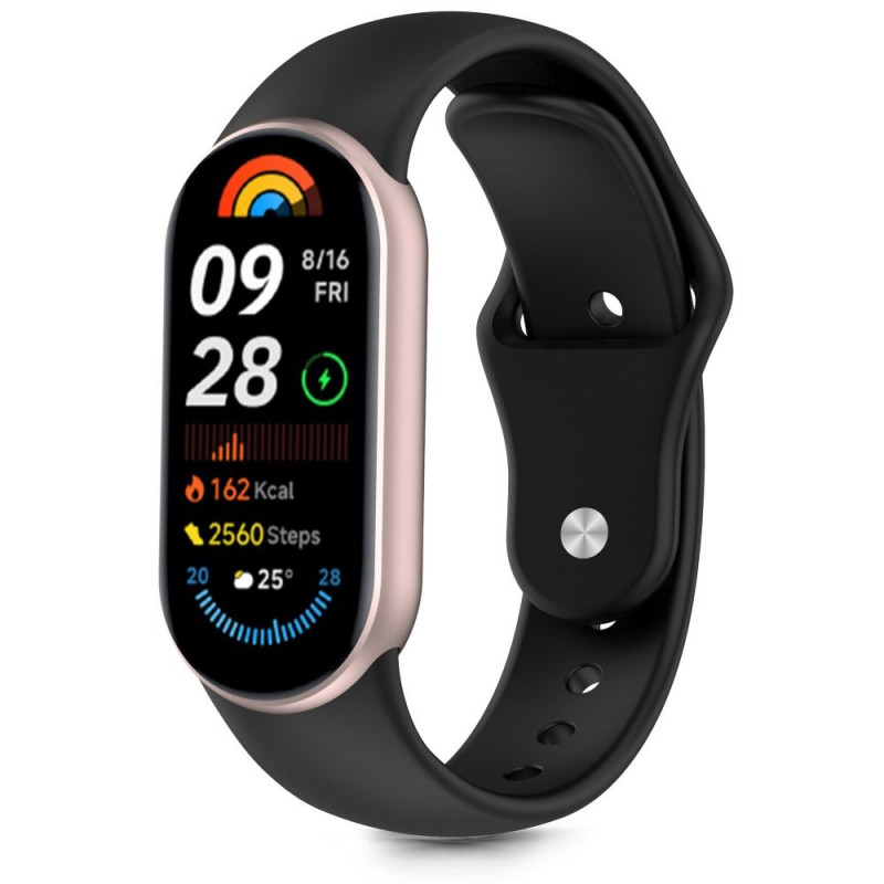 Tech-Protect Iconband Pure dirželis Xiaomi Smart Band 8 / 9 / 10 / NFC, juodas
