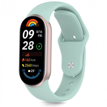 Tech-Protect Iconband Pure dirželis Xiaomi Smart Band 8 / 9 / 10 / NFC, švelniai mėtinis