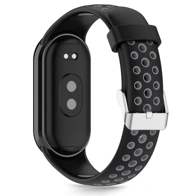 Tech-Protect IconBand Air dirželis Xiaomi Smart Band 8 / 9 / 10 / NFC, juodas/pilkas