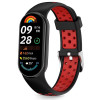 Tech-Protect IconBand Air dirželis Xiaomi Smart Band 8 / 9 / 10 / NFC, juodas/raudonas