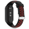 Tech-Protect IconBand Air dirželis Xiaomi Smart Band 8 / 9 / 10 / NFC, juodas/raudonas