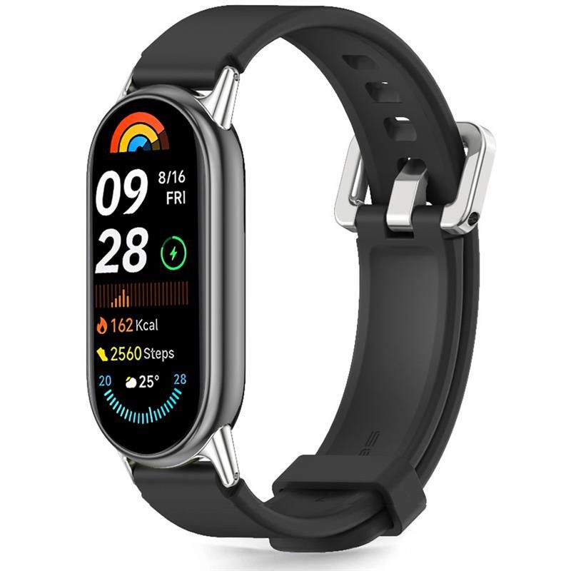Tech-Protect IconBand Classic dirželis Xiaomi Smart Band 8 / 9 / 10 / NFC, juodas