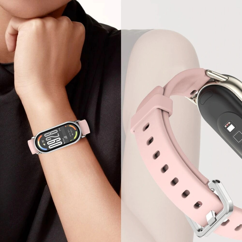 Tech-Protect IconBand Classic dirželis Xiaomi Smart Band 8 / 9 / 10 / NFC, juodas