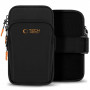 Tech-Protect M7 universali sportinė rankos juosta (dėklas), juoda/oranžinė