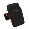 Tech-Protect M7 universali sportinė rankos juosta (dėklas), juoda/oranžinė