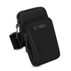 Tech-Protect M7 universali sportinė rankos juosta (dėklas), juoda/juoda
