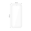 Tech-Protect Glass Fit+ grūdintas stiklas Google Pixel 9 / 9 Pro / 10 / 10 Pro / 11 / 11 Pro, skaidrus (2 vnt.)