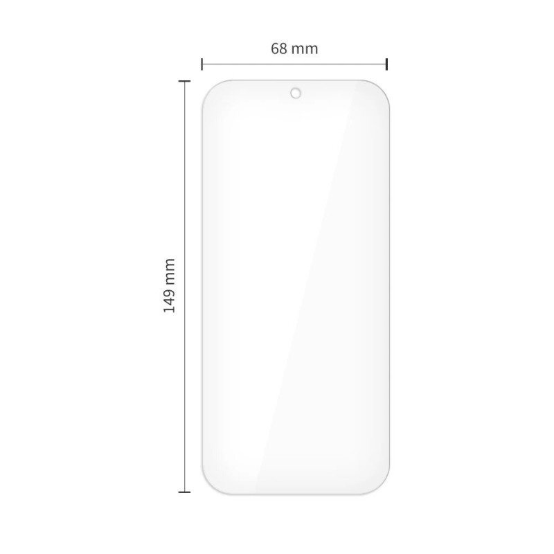 Tech-Protect Glass Fit+ grūdintas stiklas Google Pixel 9 / 9 Pro / 10 / 10 Pro / 11 / 11 Pro, skaidrus (2 vnt.)