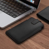 Tech-Protect SM65 universali telefono įmautė, 6,0-6,9 colio, ekologinė oda, juoda ir raudona