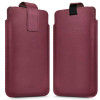 Tech-Protect SM65 universali telefono įmautė, 6,0-6,9 colio, ekologinė oda, bordo