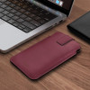 Tech-Protect SM65 universali telefono įmautė, 6,0-6,9 colio, ekologinė oda, bordo