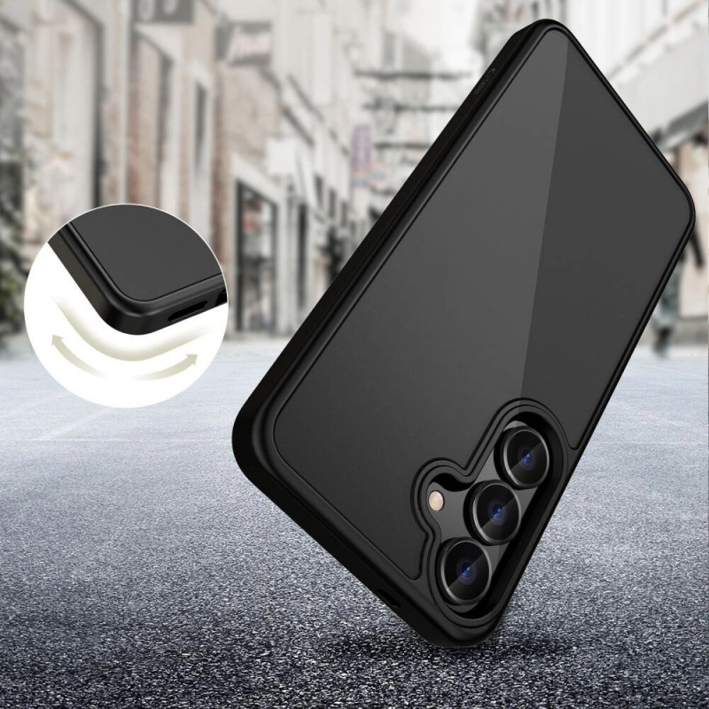 Tech-Protect MagMat dėklas, skirtas Samsung Galaxy S25 FE, matinis juodas