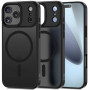 Tech-Protect Matt MagSafe dėklas Apple iPhone 17 Pro, matinis juodas