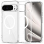 Tech-Protect FlexAir Hybrid MagSafe dėklas Google Pixel 10 / 10 Pro, skaidrus