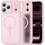 Tech-Protect MagMat MagSafe dėklas Apple iPhone 17 Pro Max, matinis rožinis