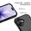 Tech-Protect MagMat dėklas Apple iPhone 17, matinis juodas