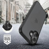 Tech-Protect MagMat dėklas Apple iPhone 17, matinis juodas