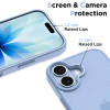 Tech-Protect MagMat THP4944 dėklas Apple iPhone 17, matinis miglotai mėlynas