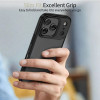 Tech-Protect MagMat THP4789 dėklas Apple iPhone 17 Pro, matinis juodas