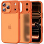 Tech-Protect MagMat dėklas Apple iPhone 17 Pro, matinis kosminis oranžinis