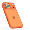 Tech-Protect MagMat dėklas Apple iPhone 17 Pro, matinis kosminis oranžinis