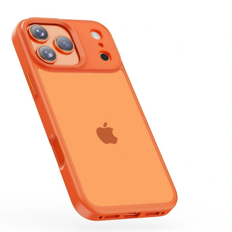 Tech-Protect MagMat dėklas Apple iPhone 17 Pro, matinis kosminis oranžinis