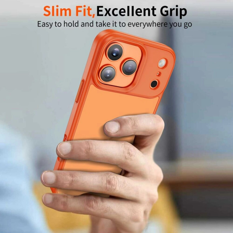 Tech-Protect MagMat dėklas Apple iPhone 17 Pro, matinis kosminis oranžinis