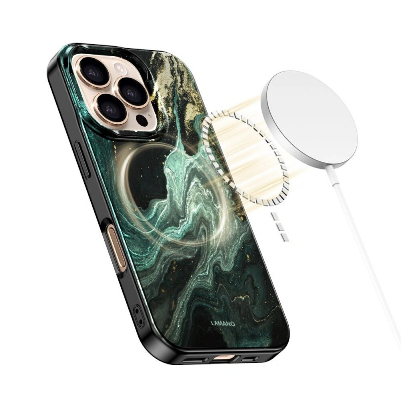 Tech-Protect Lamano MagSafe dėklas Apple iPhone 16 Pro Max, Verde Aura